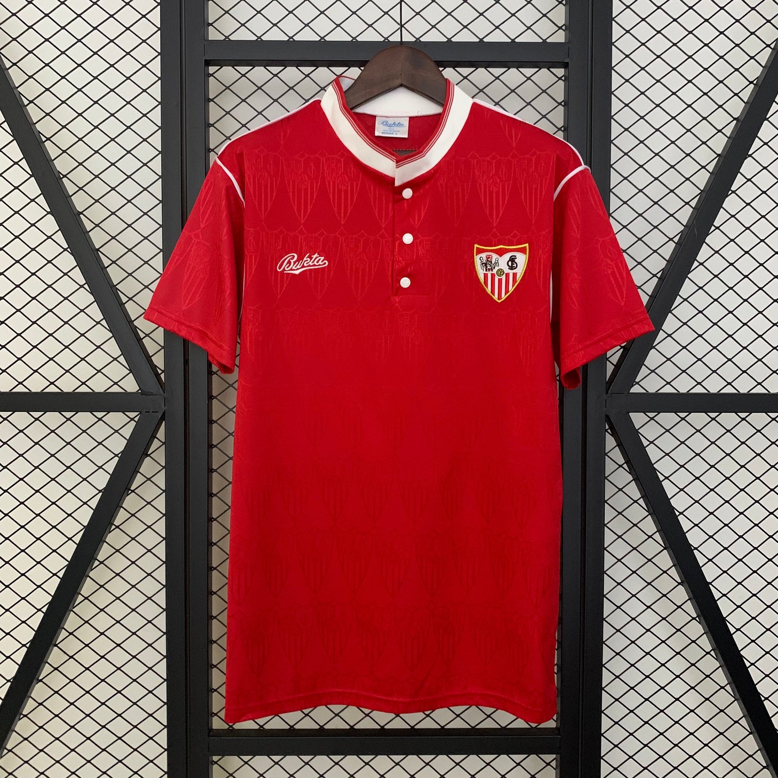 CAMISETA SEGUNDA EQUIPACIÓN SEVILLA 1990/92