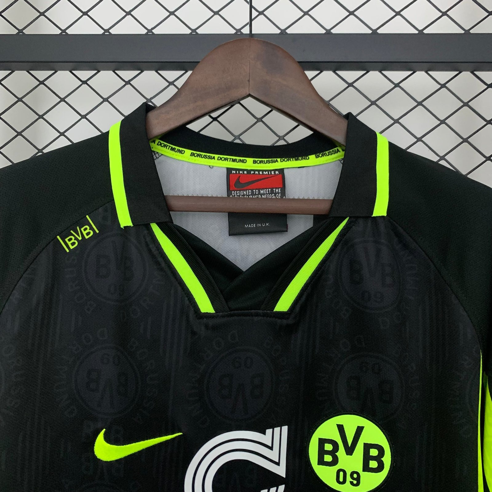 CAMISETA SEGUNDA EQUIPACIÓN BORUSSIA DORTMUND 1996/97 - Imagen 2
