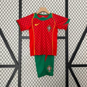CAMISETA PRIMERA EQUIPACIÓN PORTUGAL 2004 INFANTIL