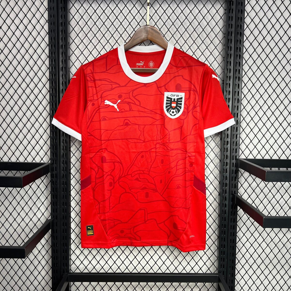 CAMISETA PRIMERA EQUIPACIÓN AUSTRIA 2024 VERSIÓN FAN