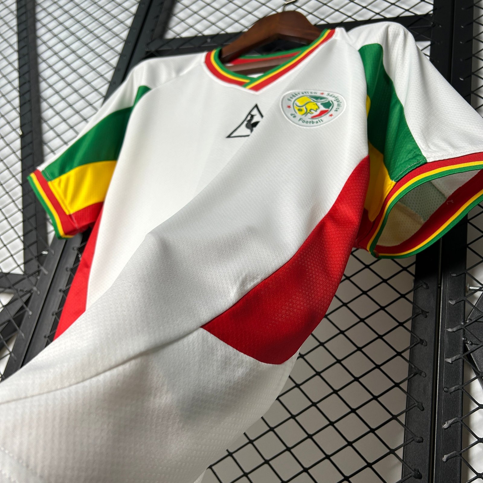 CAMISETA PRIMERA EQUIPACIÓN SENEGAL 2002 - Imagen 6