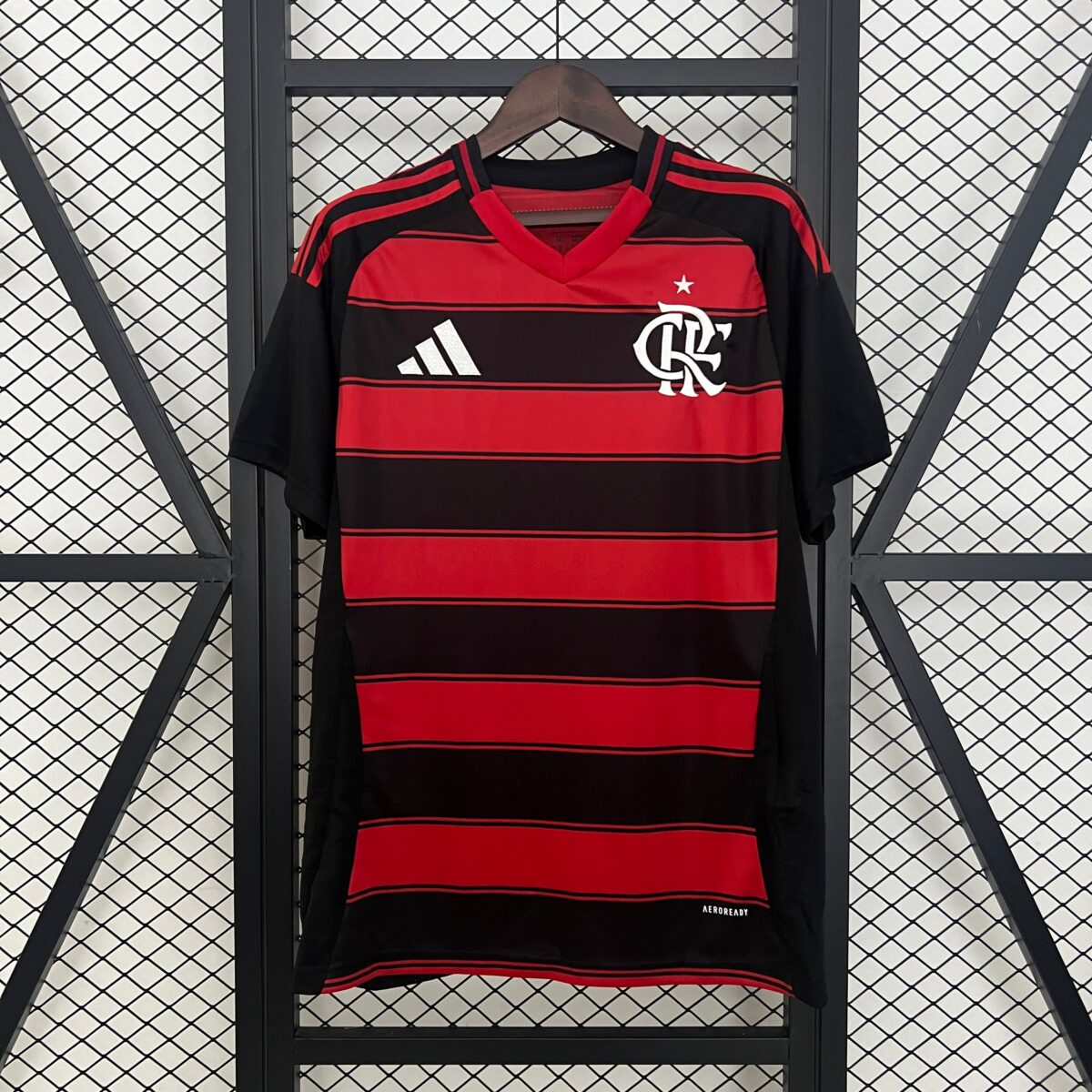 CAMISETA PRIMERA EQUIPACIÓN FLAMENGO 2025 VERSIÓN FAN