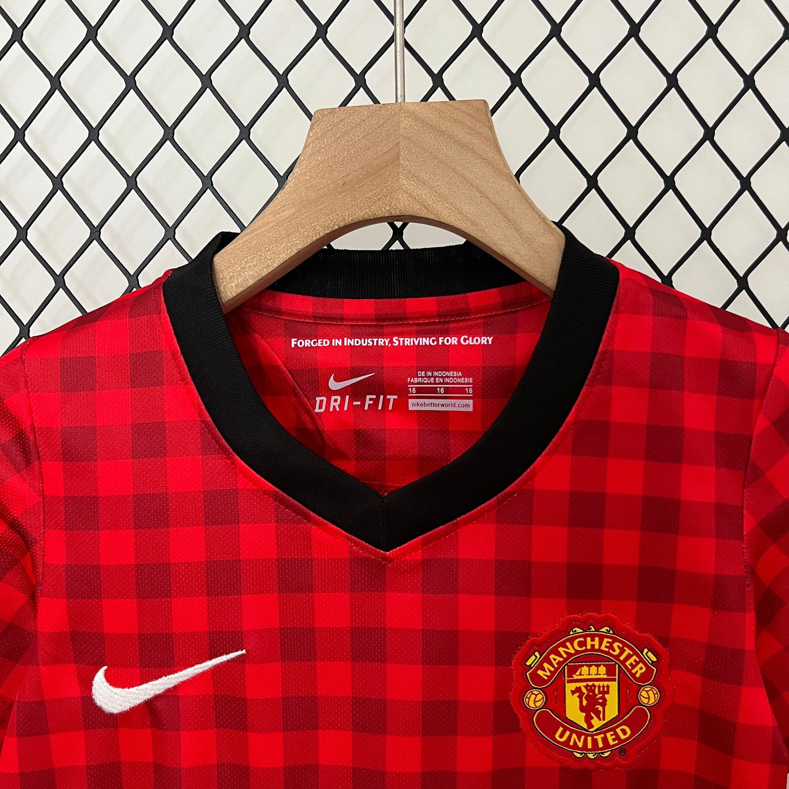 CAMISETA PRIMERA EQUIPACIÓN MANCHESTER UNITED 2012/13 INFANTIL - Imagen 2