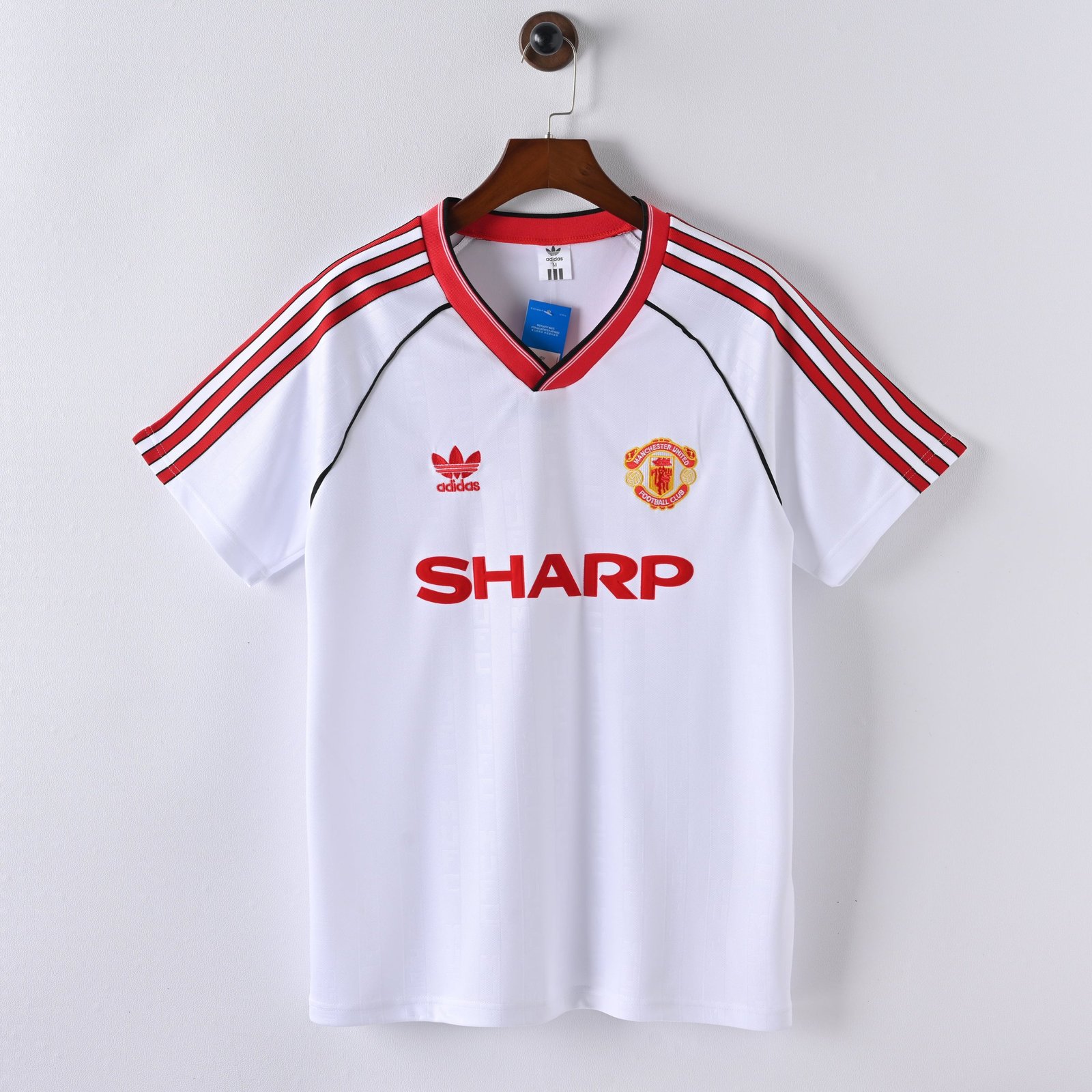 CAMISETA SEGUNDA EQUIPACIÓN MANCHESTER UNITED 1988/90