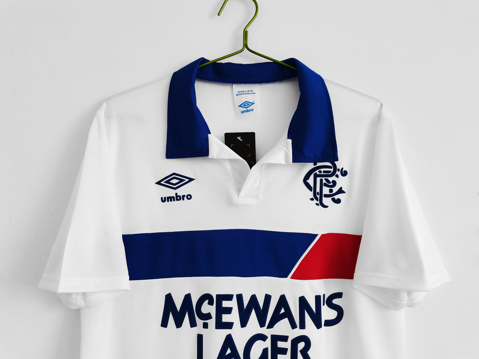 CAMISETA SEGUNDA EQUIPACIÓN RANGERS 1984/87 - Imagen 2