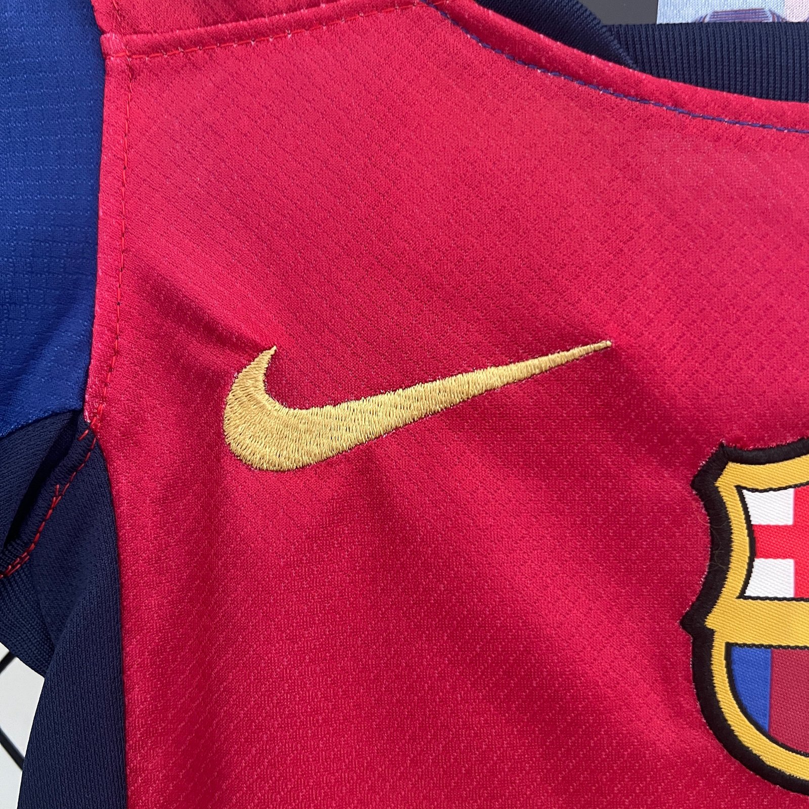 CAMISETA PRIMERA EQUIPACIÓN BARCELONA 24/25 VERSIÓN INFANTIL - Imagen 3