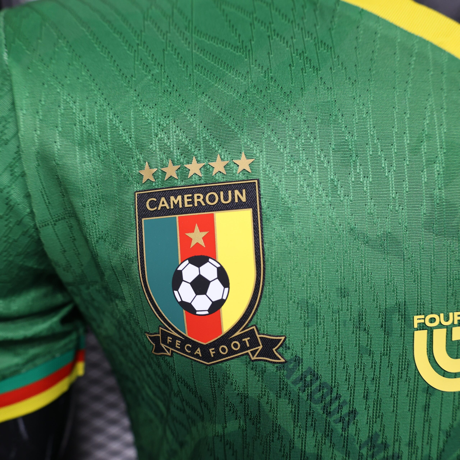 CAMISETA PRIMERA EQUIPACIÓN CAMERÚN 2025 VERSIÓN JUGADOR - Imagen 3