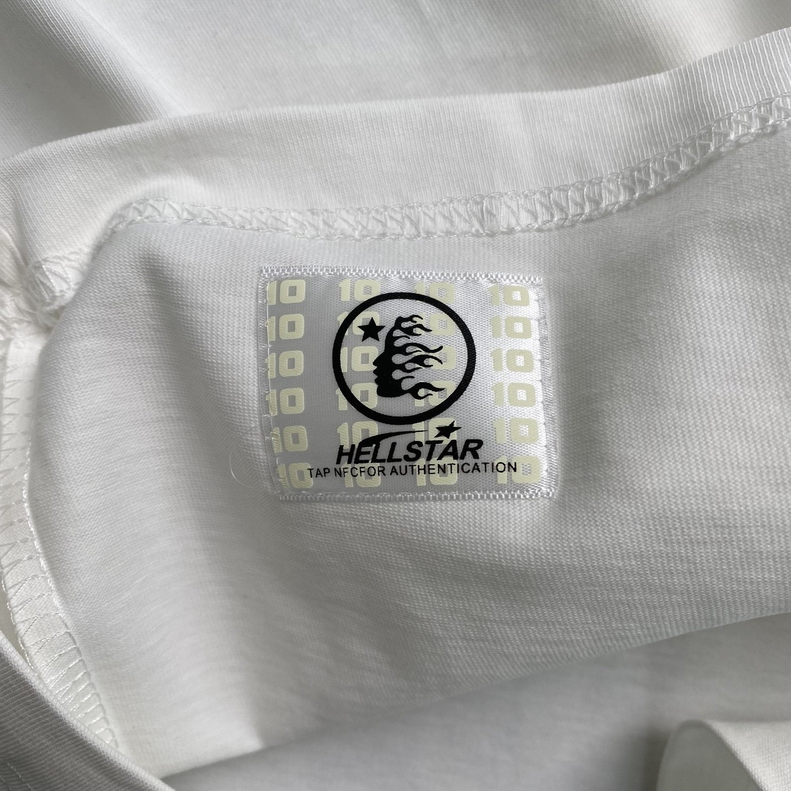 HELLSTAR CLASSIC LOGO GEL PRINT T-SHIRT - Imagen 8