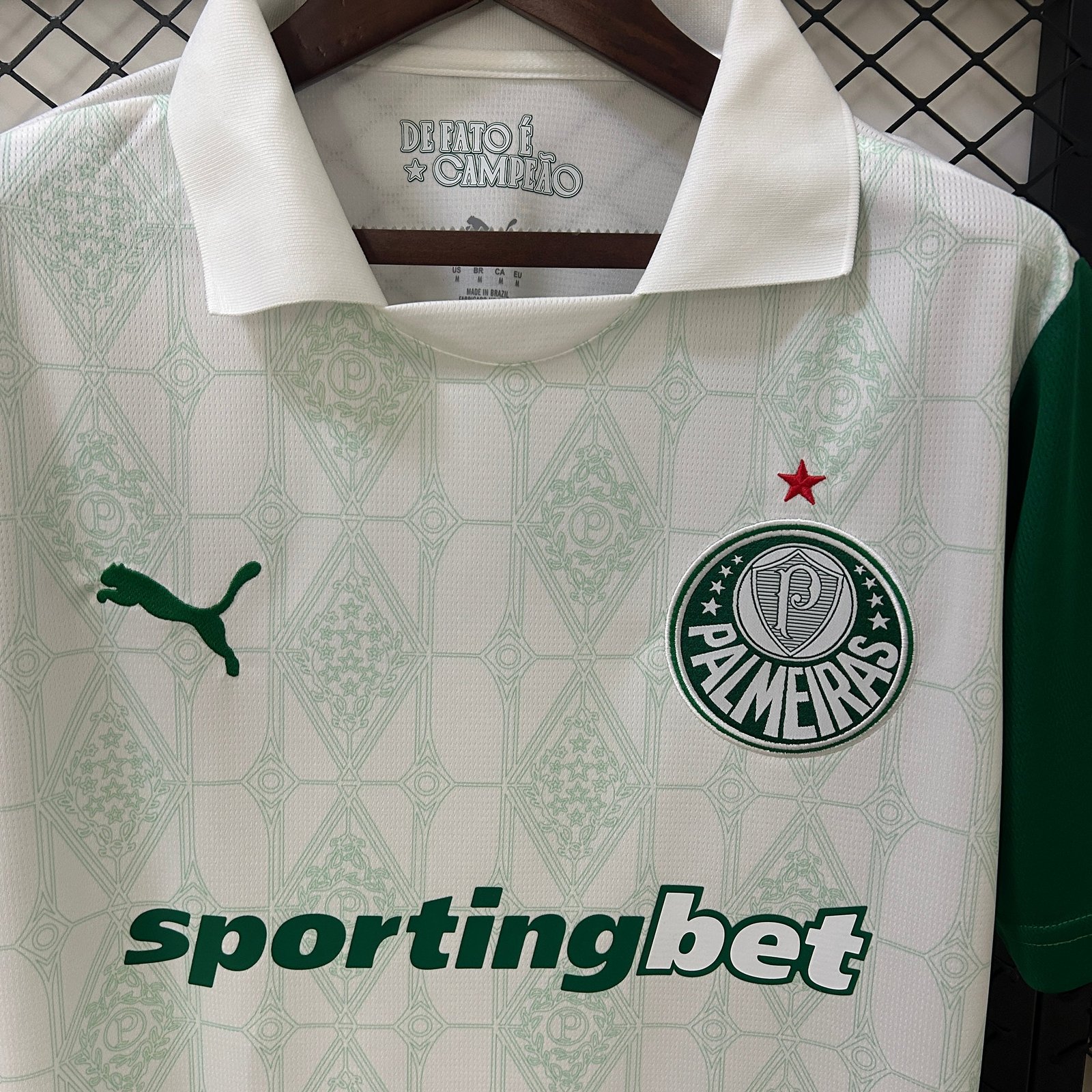 CAMISETA SEGUNDA EQUIPACIÓN PALMEIRAS 2025 VERSIÓN FAN - Imagen 2