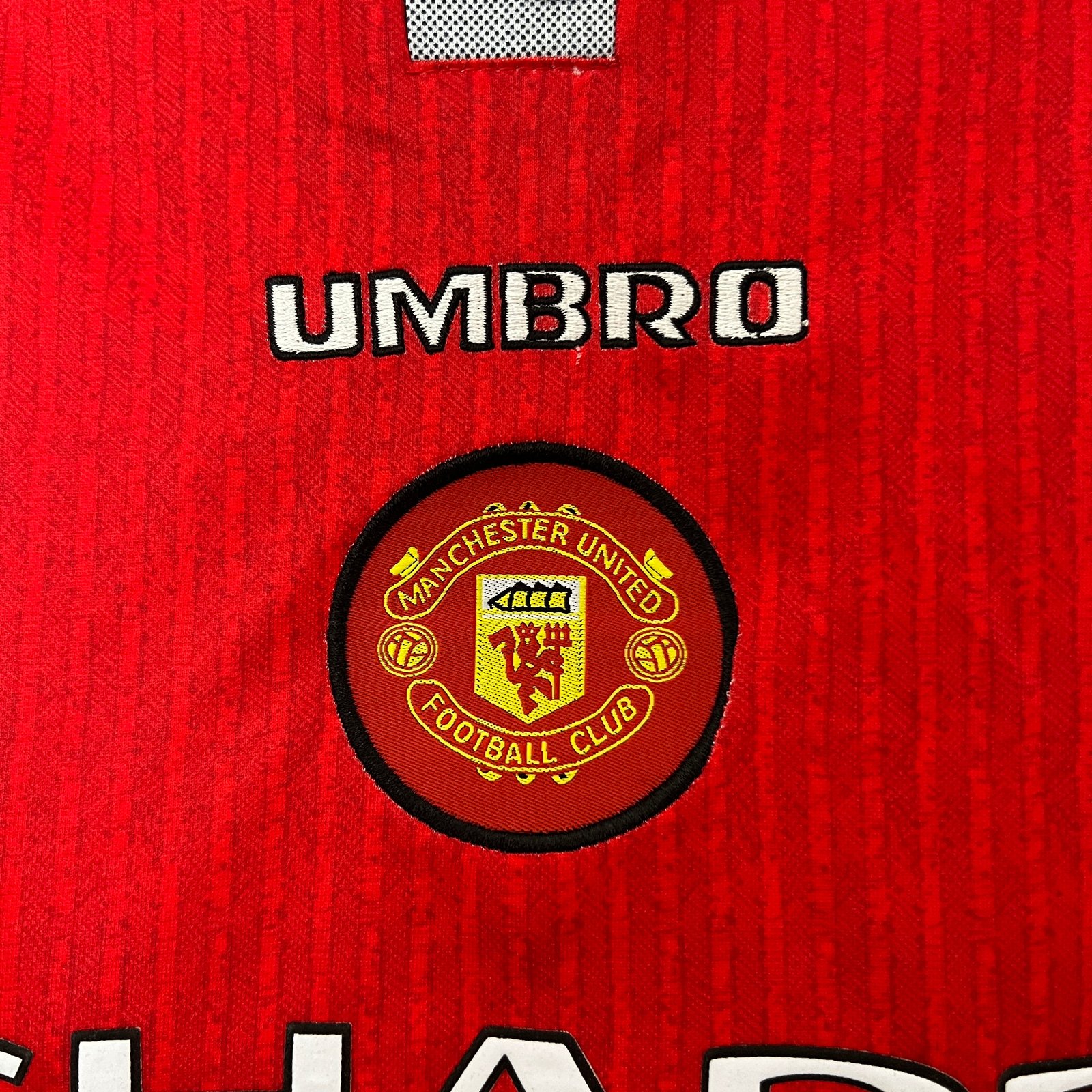 CAMISETA PRIMERA EQUIPACIÓN MANCHESTER UNITED 1996/98 INFANTIL - Imagen 3
