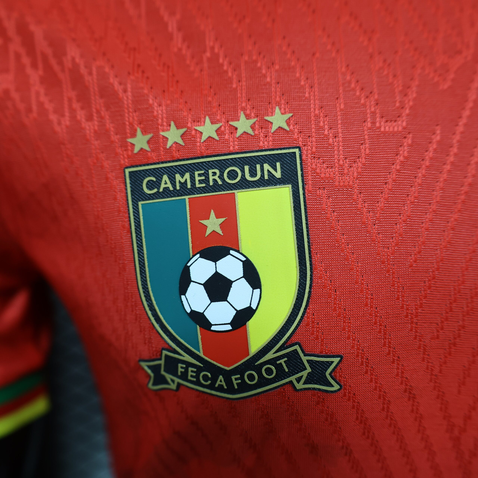 CAMISETA SEGUNDA EQUIPACIÓN CAMERÚN 2025 VERSIÓN JUGADOR - Imagen 3