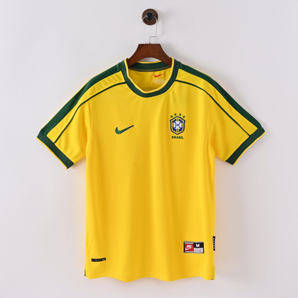 CAMISETA PRIMERA EQUIPACIÓN BRASIL 1998