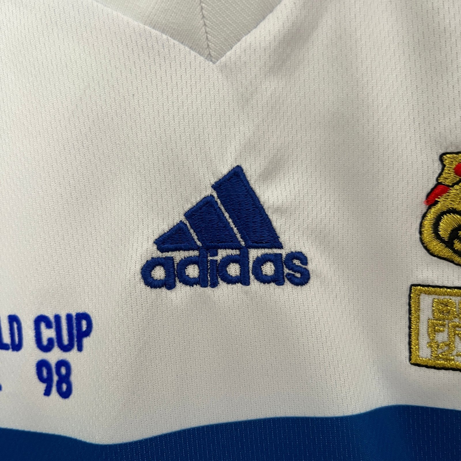 CAMISETA SEGUNDA EQUIPACIÓN FRANCIA 1998 INFANTIL - Imagen 3