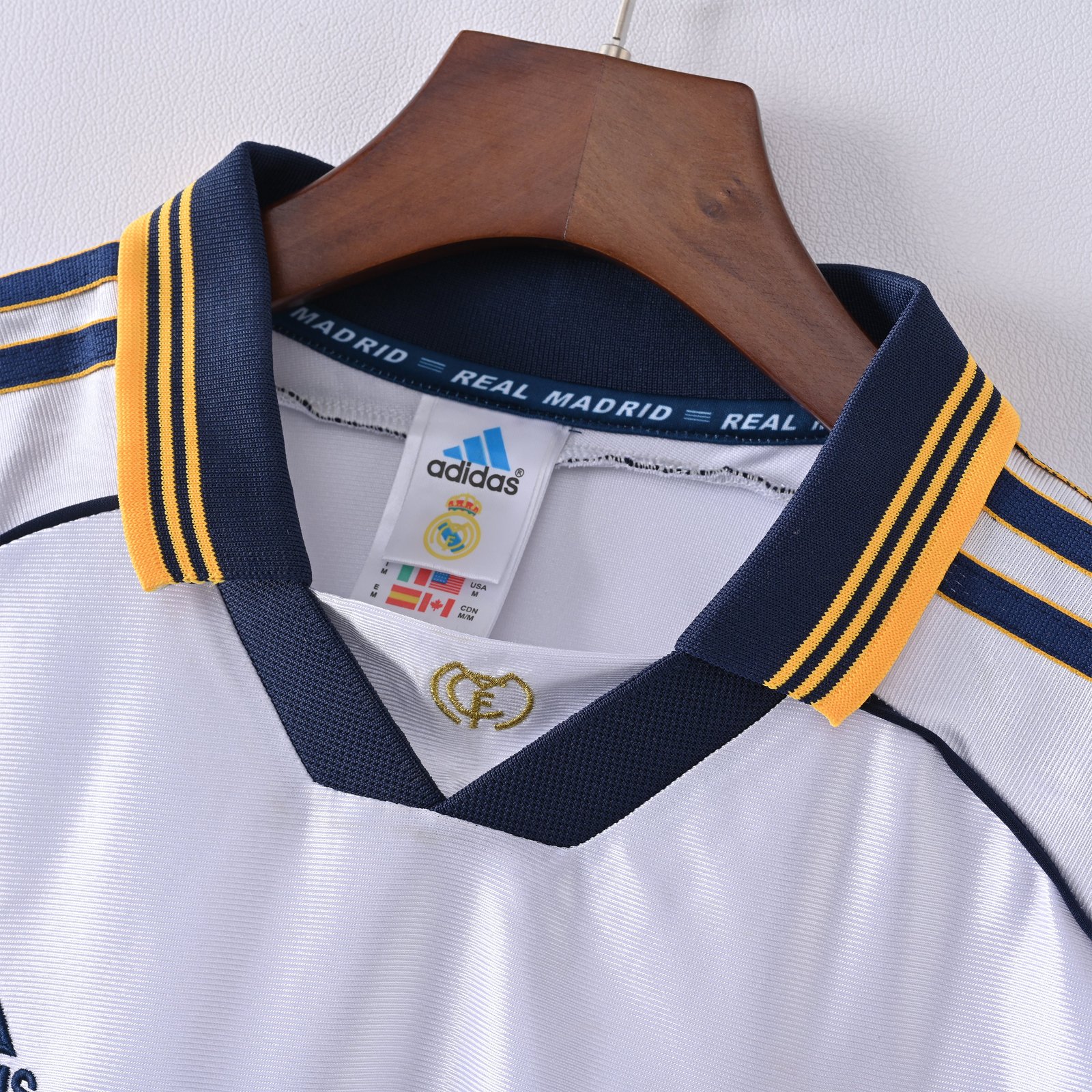 CAMISETA PRIMERA EQUIPACIÓN REAL MADRID 1998/00 - Imagen 2