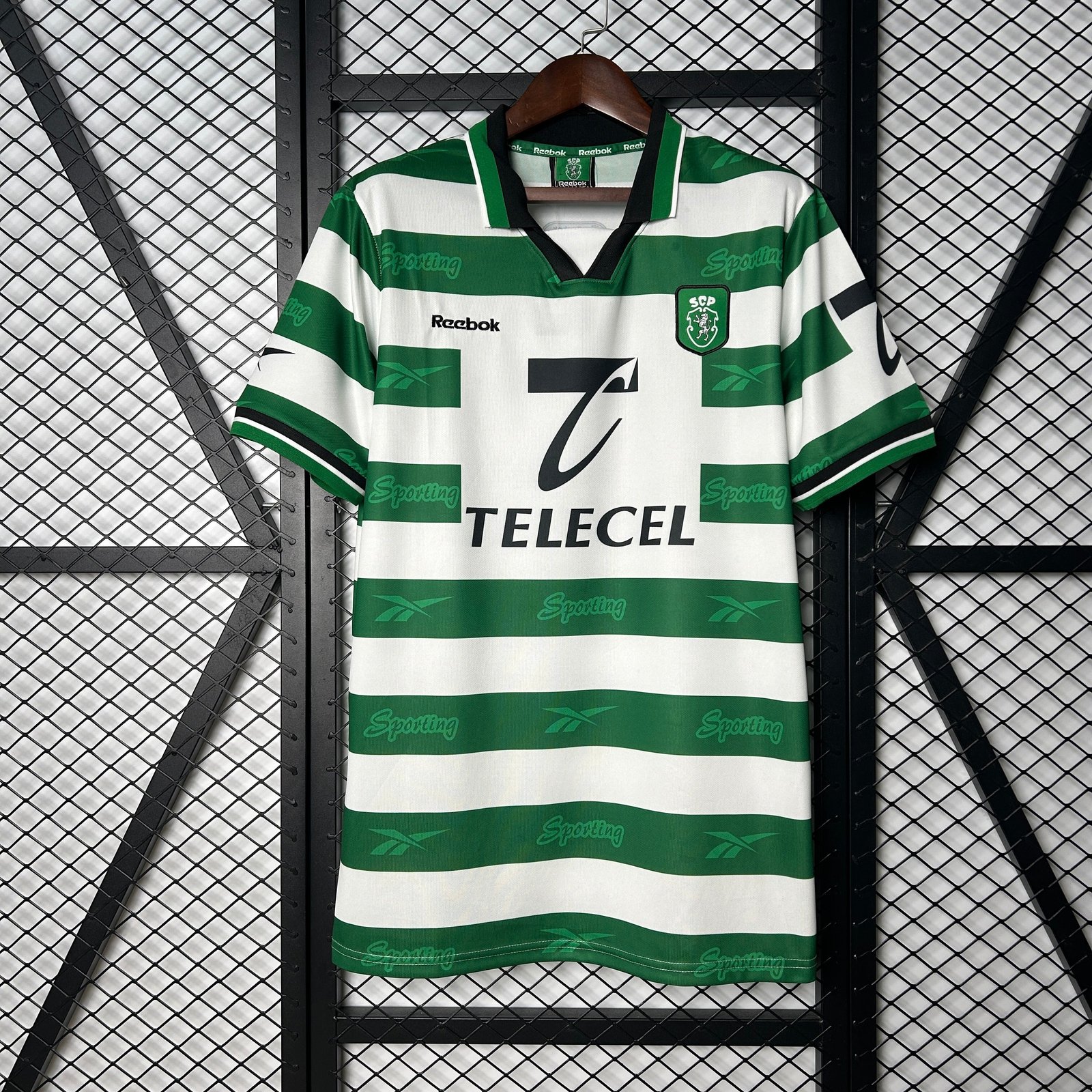 CAMISETA PRIMERA EQUIPACIÓN SPORTING CP 1998/00