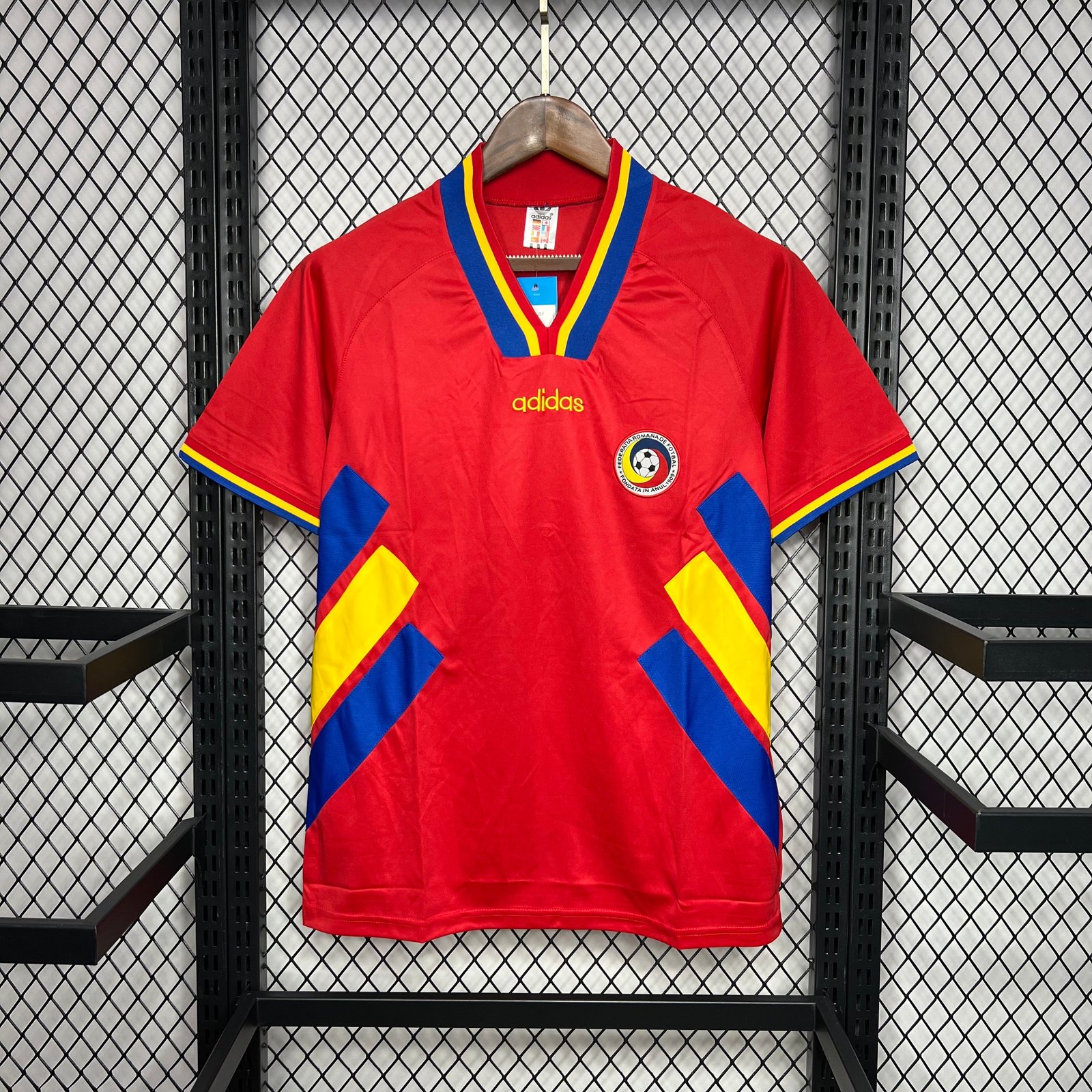 CAMISETA SEGUNDA EQUIPACIÓN RUMANÍA 1994