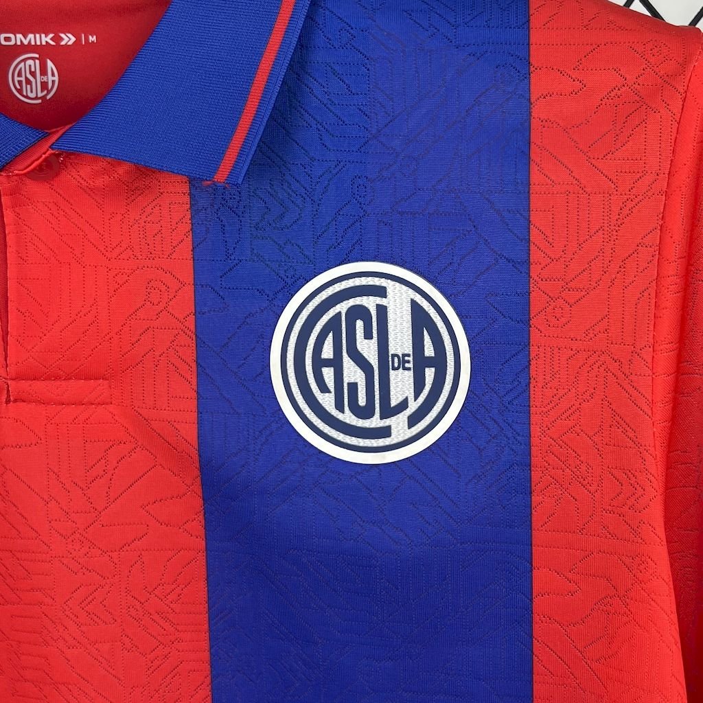 CAMISETA PRIMERA EQUIPACIÓN SAN LORENZO 2025 VERSIÓN FAN - Imagen 4