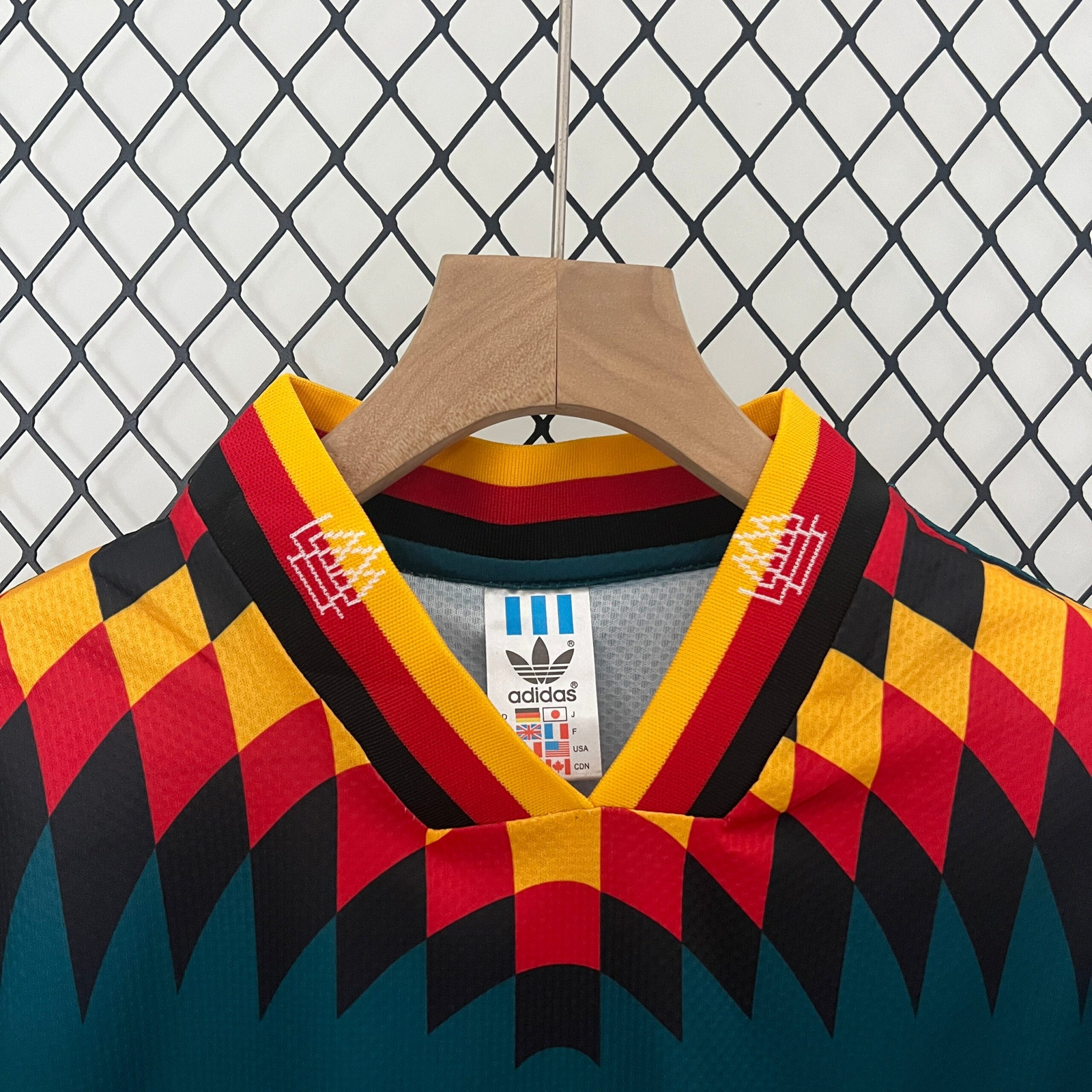 CAMISETA SEGUNDA EQUIPACIÓN ALEMANIA 1994 INFANTIL - Imagen 2
