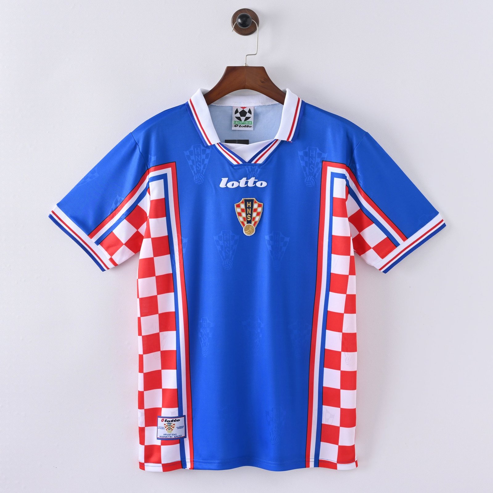 CAMISETA SEGUNDA EQUIPACIÓN CROACIA 1998