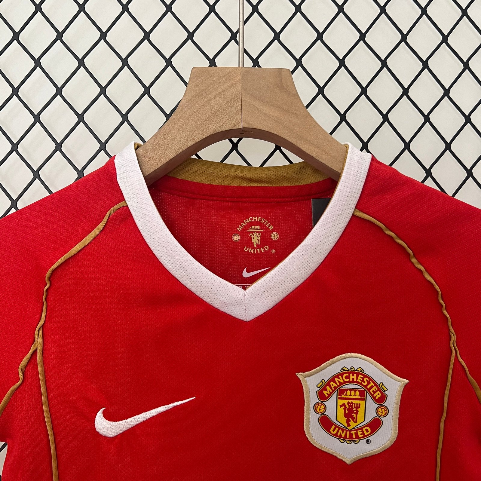CAMISETA PRIMERA EQUIPACIÓN MANCHESTER UNITED 2006/07 INFANTIL - Imagen 2