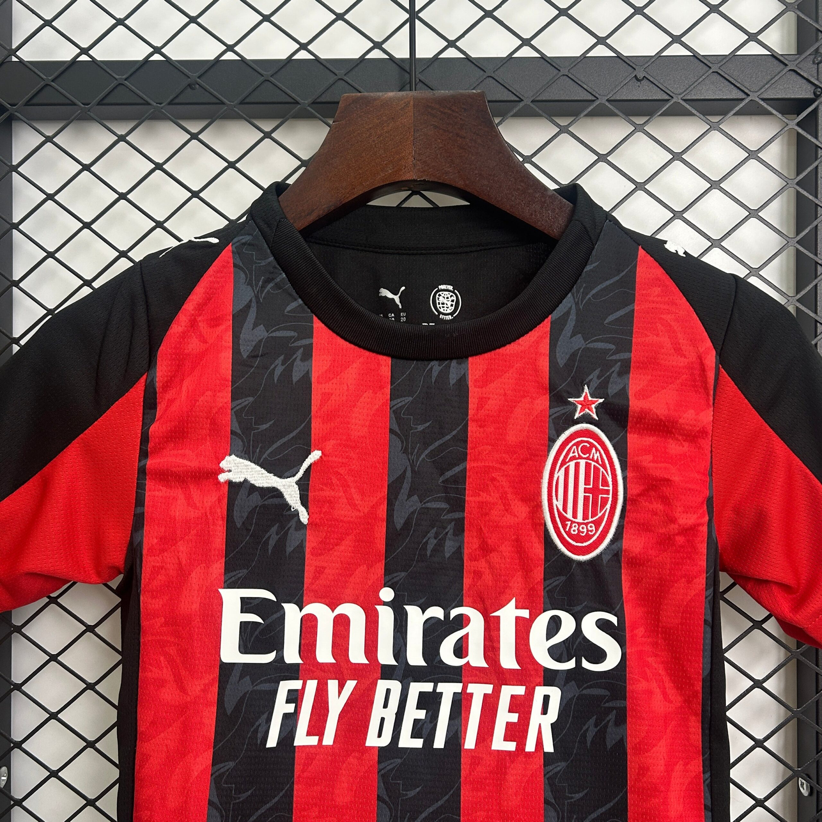 CAMISETA PRIMERA EQUIPACIÓN AC MILAN 25/26 VERSIÓN INFANTIL - Imagen 2