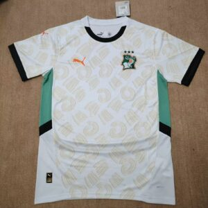 CAMISETA SEGUNDA EQUIPACIÓN COSTA DE MARFIL 2024 VERSIÓN FAN