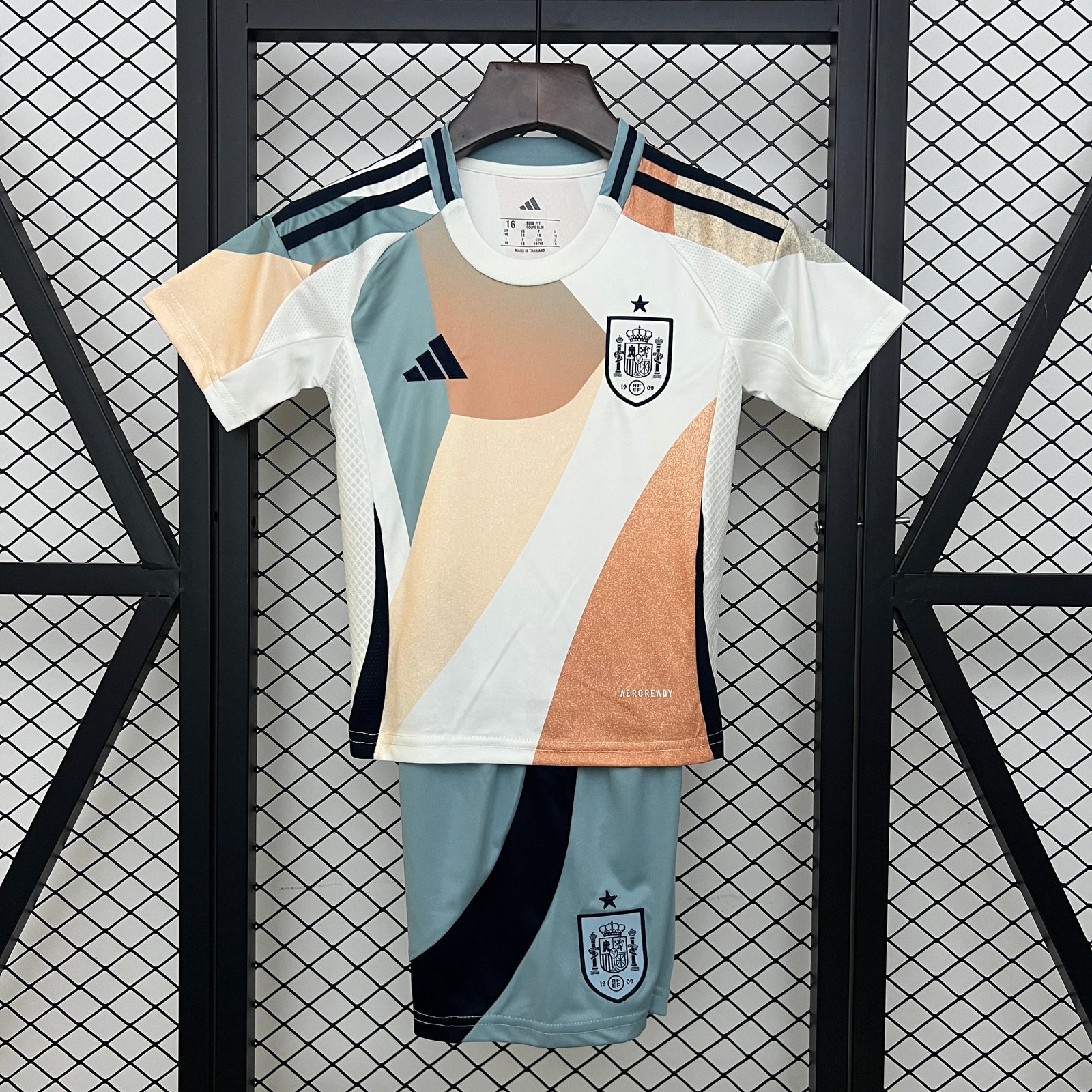 CAMISETA SEGUNDA EQUIPACIÓN ESPAÑA F 2025 VERSIÓN INFANTIL