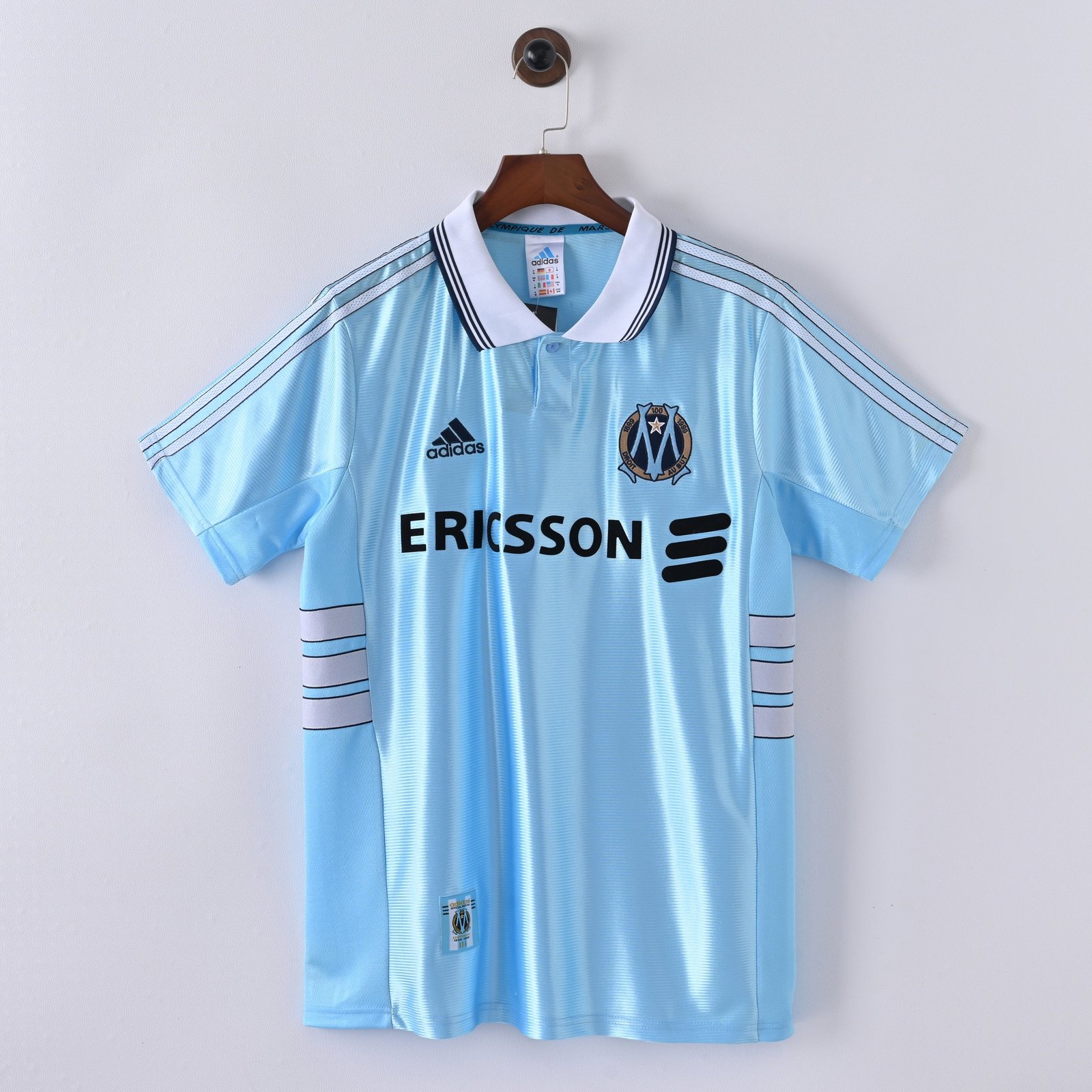 CAMISETA SEGUNDA EQUIPACIÓN MARSELLA 1998/99