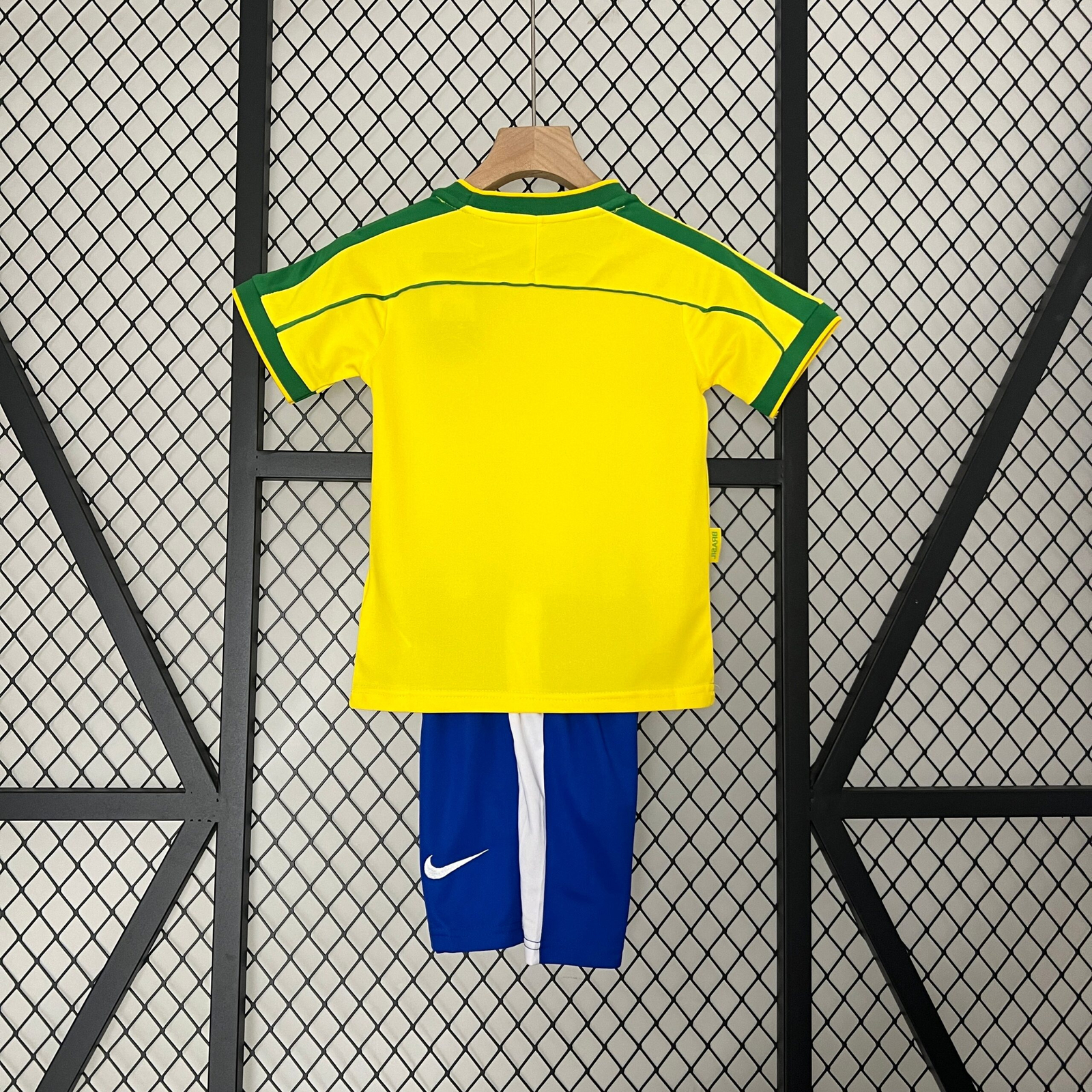 CAMISETA PRIMERA EQUIPACIÓN BRASIL 1998 INFANTIL - Imagen 9