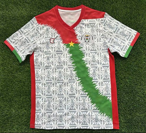 CAMISETA SEGUNDA EQUIPACIÓN BURKINA FASO 2024 VERSIÓN FAN