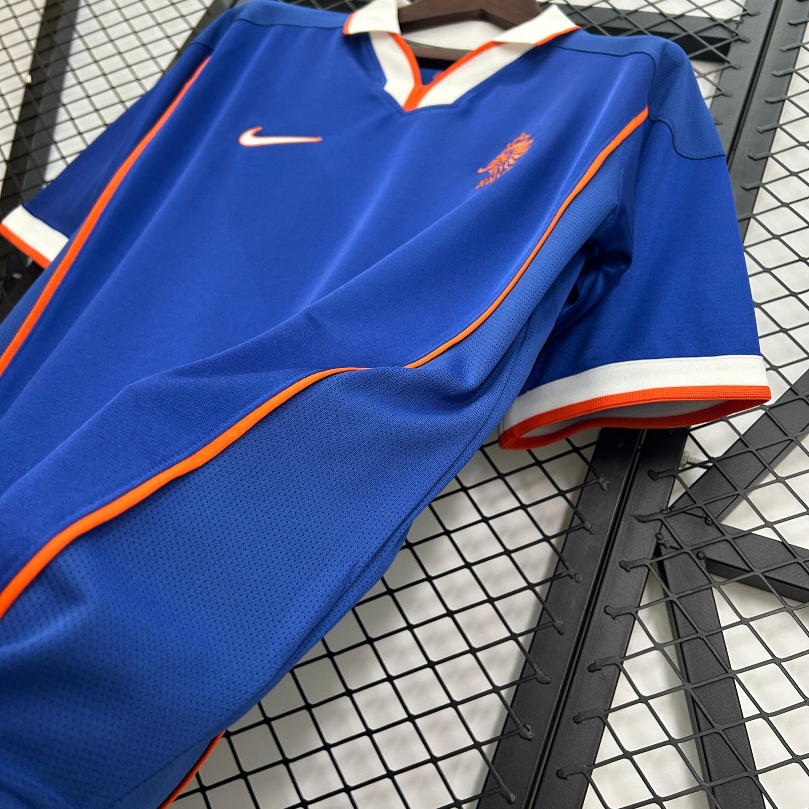 CAMISETA SEGUNDA EQUIPACIÓN PAÍSES BAJOS 1998 - Imagen 6