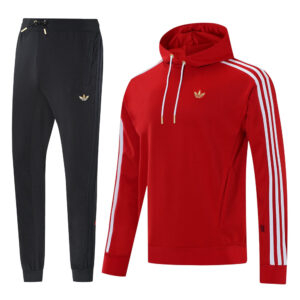 CONJUNTO DE BUZO SIN CIERRE CON GORRO ADIDAS
