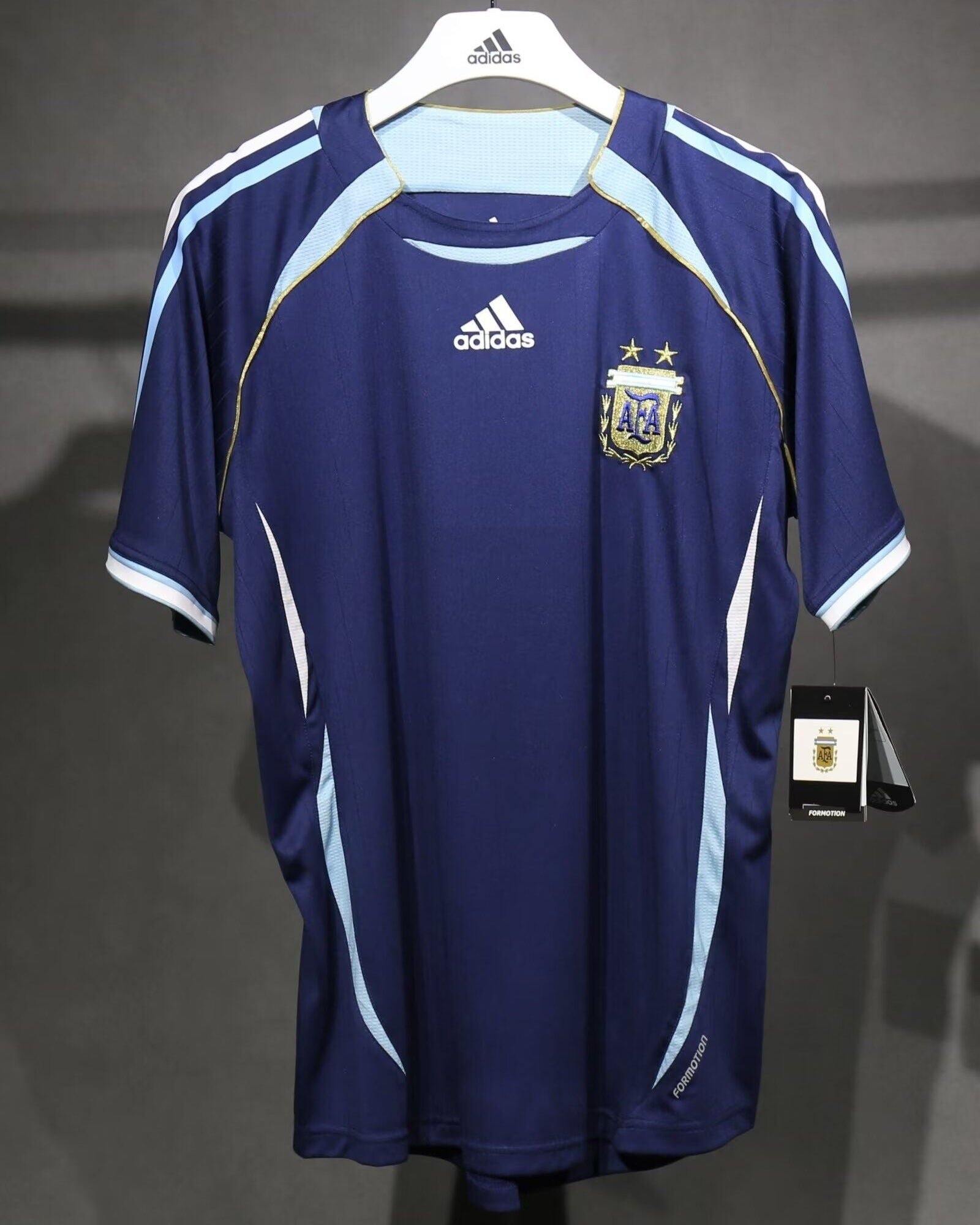 CAMISETA SEGUNDA EQUIPACIÓN ARGENTINA 2006 - Imagen 10