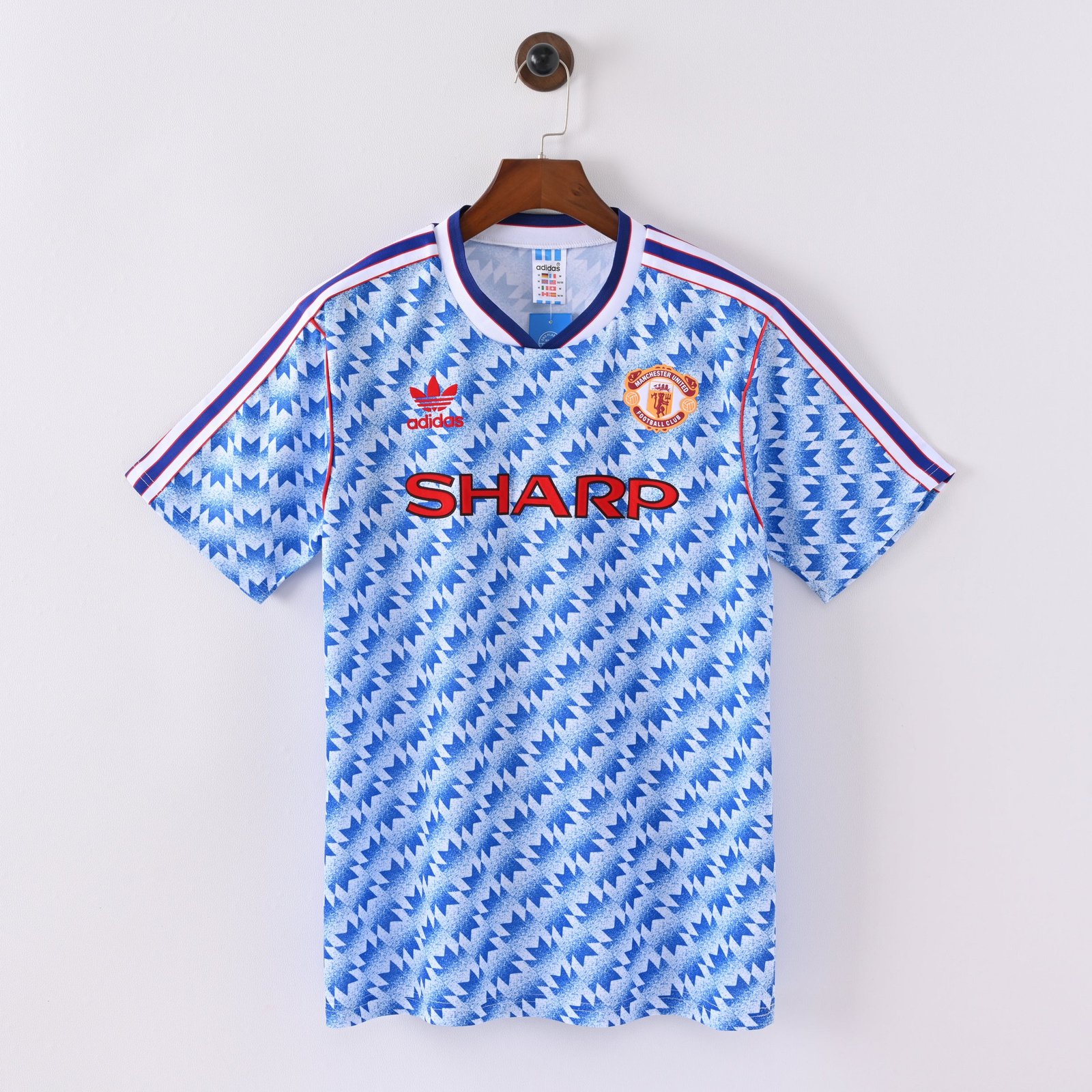 CAMISETA SEGUNDA EQUIPACIÓN MANCHESTER UNITED 1990/92