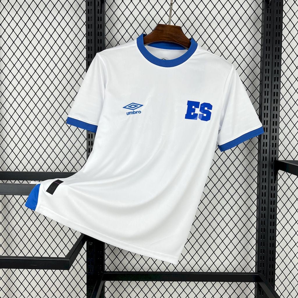CAMISETA SEGUNDA EQUIPACIÓN EL SALVADOR 2025 VERSIÓN FAN