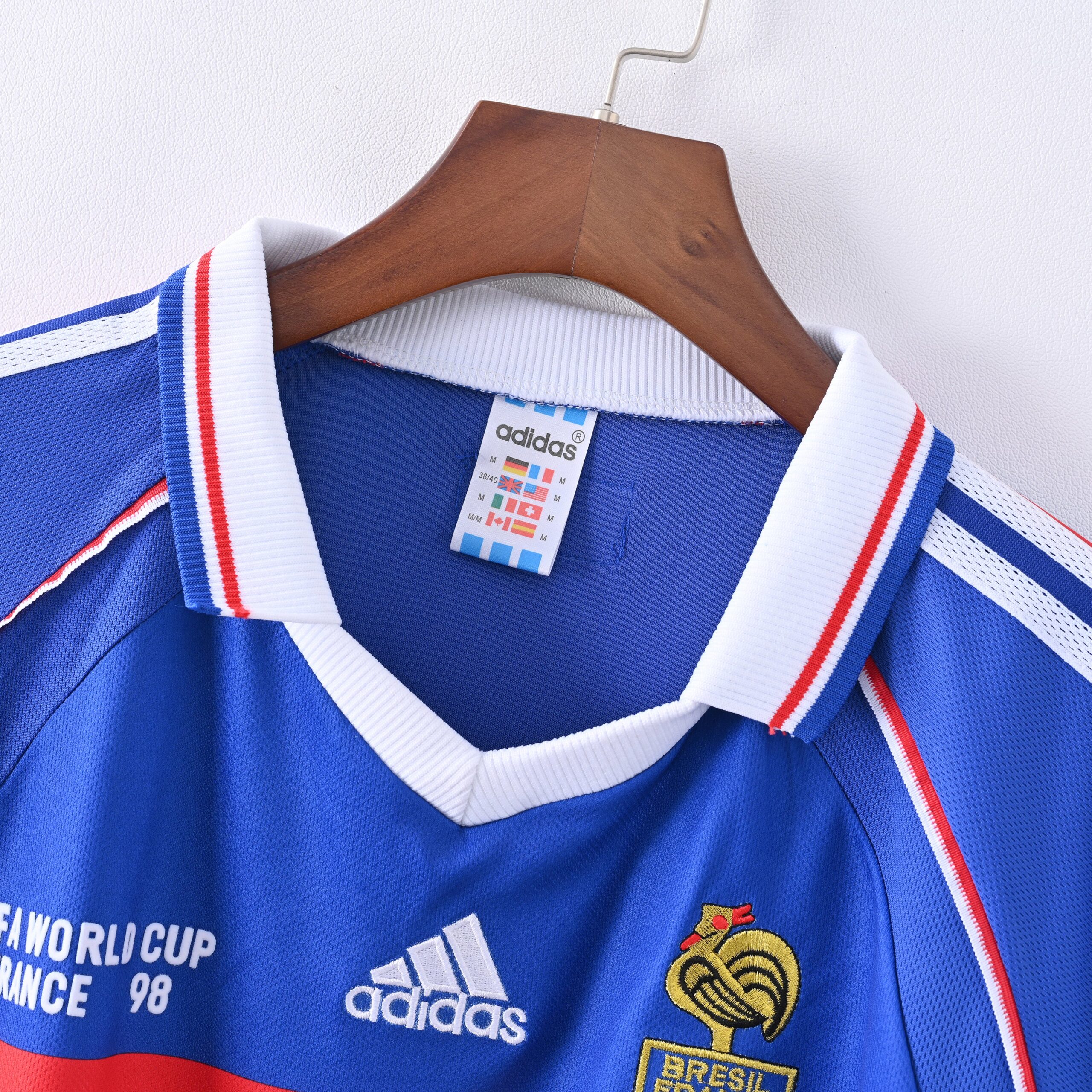 CAMISETA PRIMERA EQUIPACIÓN FRANCIA 1998 - Imagen 3