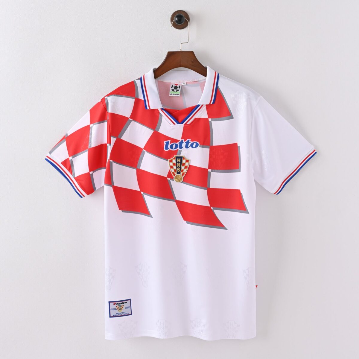 CAMISETA PRIMERA EQUIPACIÓN CROACIA 1998