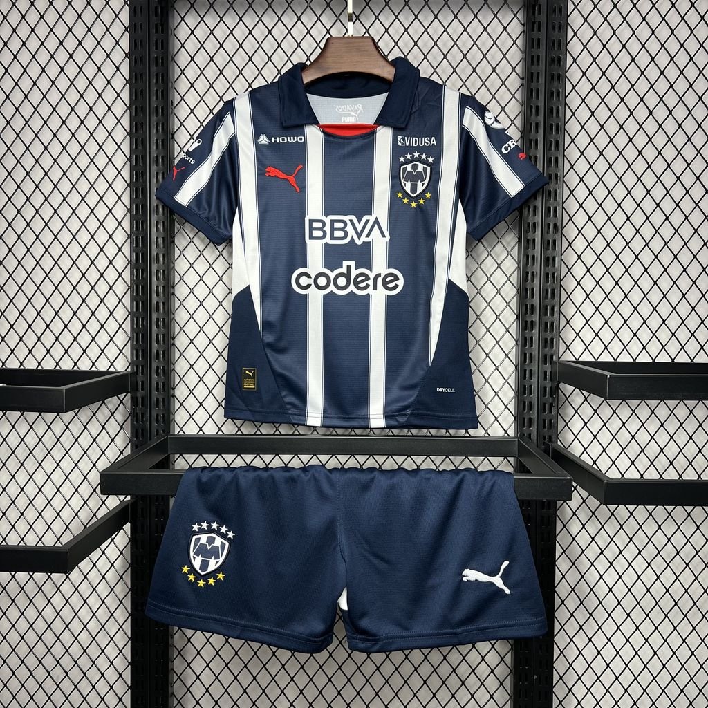 CAMISETA PRIMERA EQUIPACIÓN MONTERREY 24/25 VERSIÓN INFANTIL