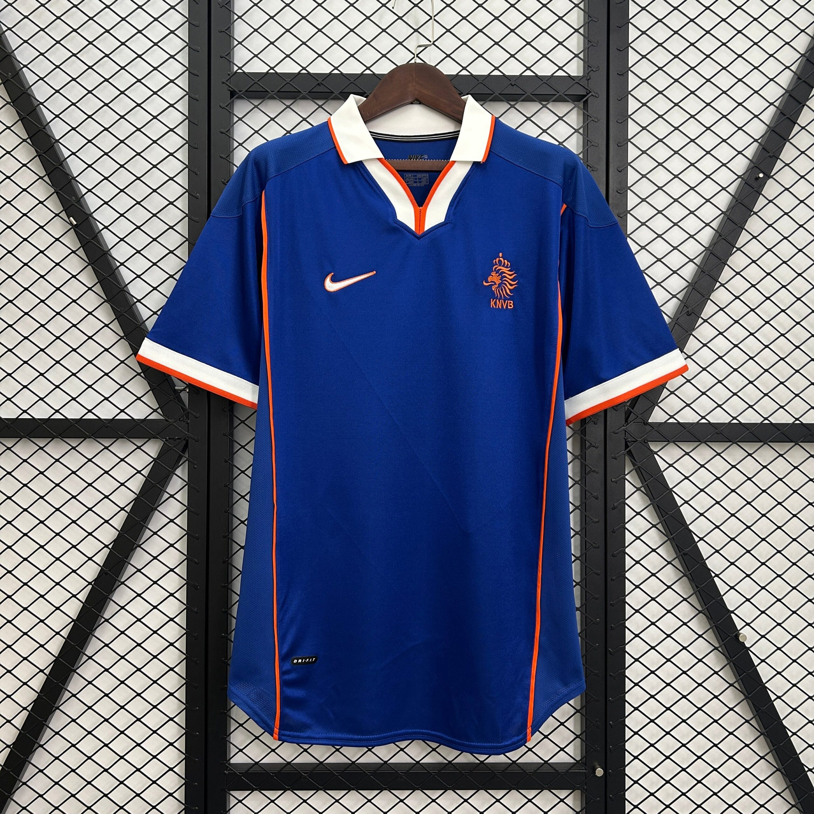 CAMISETA SEGUNDA EQUIPACIÓN PAÍSES BAJOS 1998