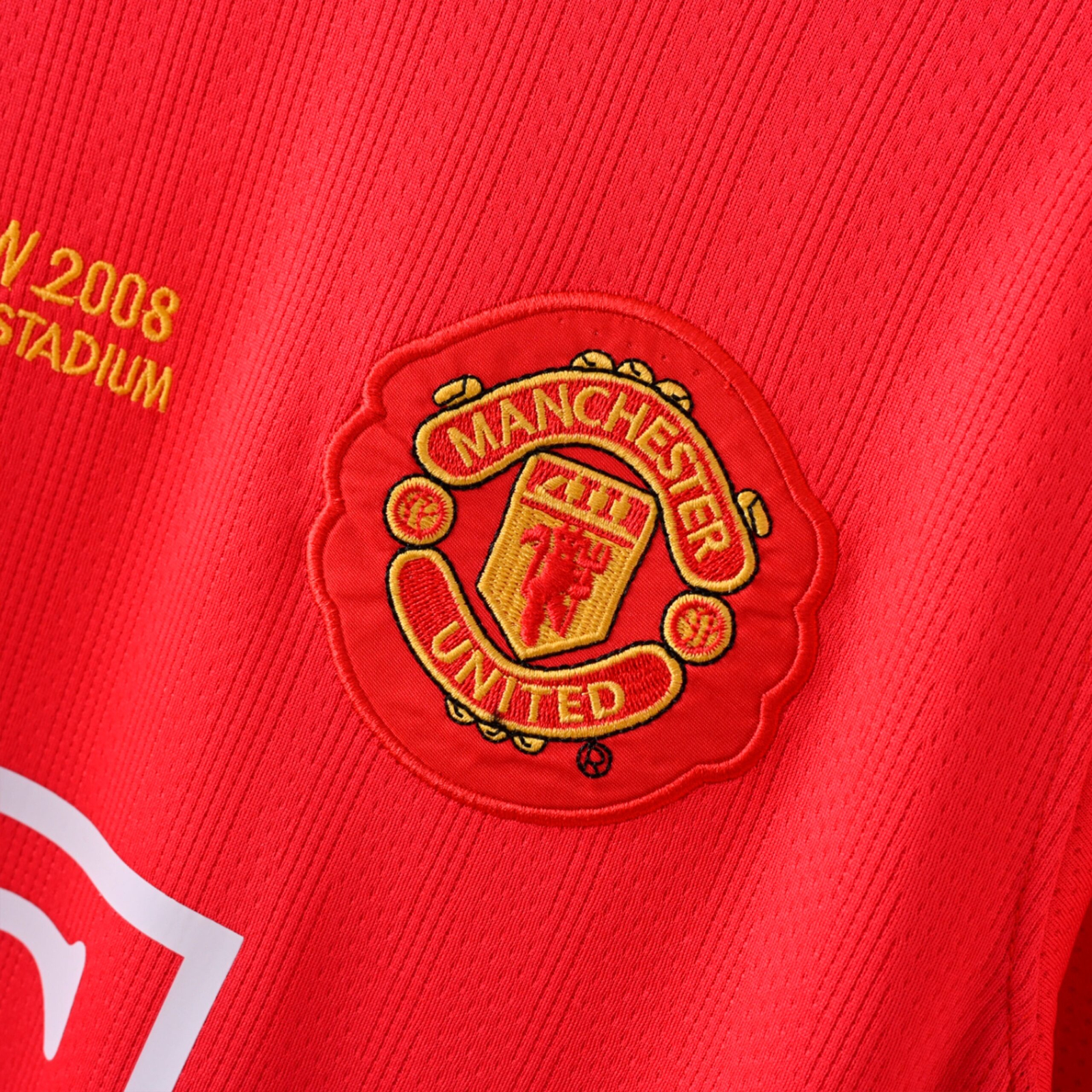 CAMISETA PRIMERA EQUIPACIÓN MANCHESTER UNITED 2007/09 - Imagen 5