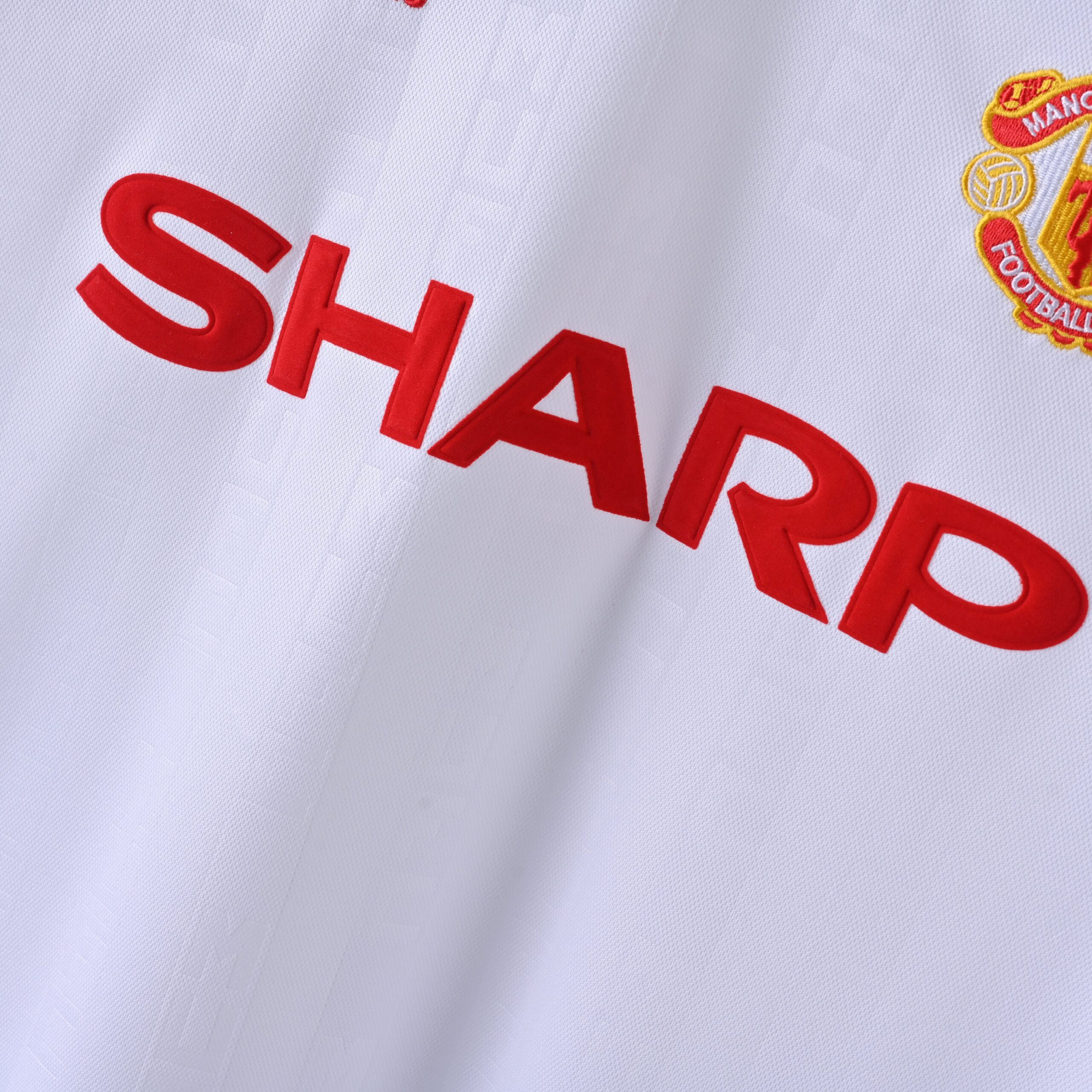 CAMISETA SEGUNDA EQUIPACIÓN MANCHESTER UNITED 1988/90 - Imagen 5