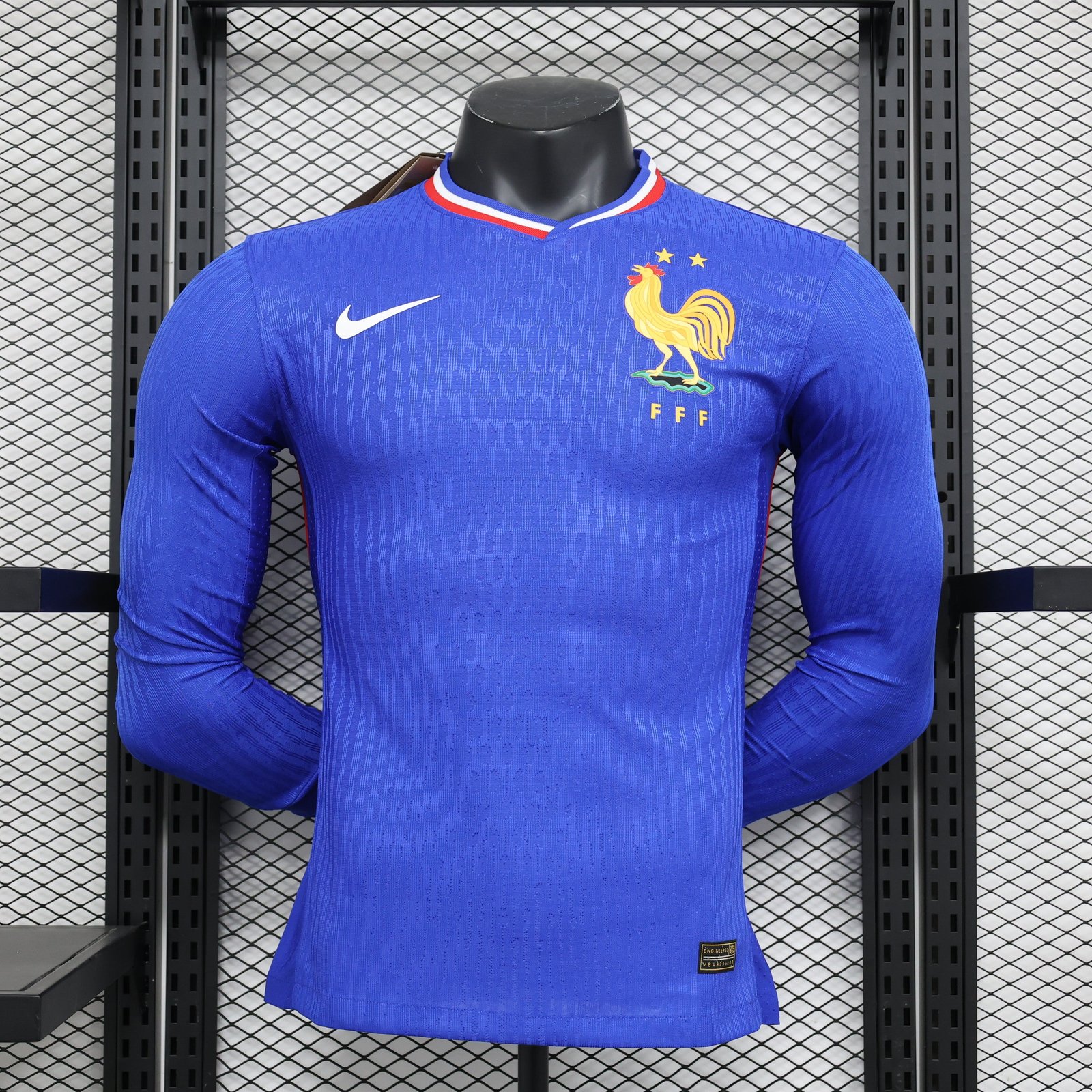 CAMISETA PRIMERA EQUIPACIÓN FRANCIA 2024 VERSIÓN JUGADOR - Imagen 7