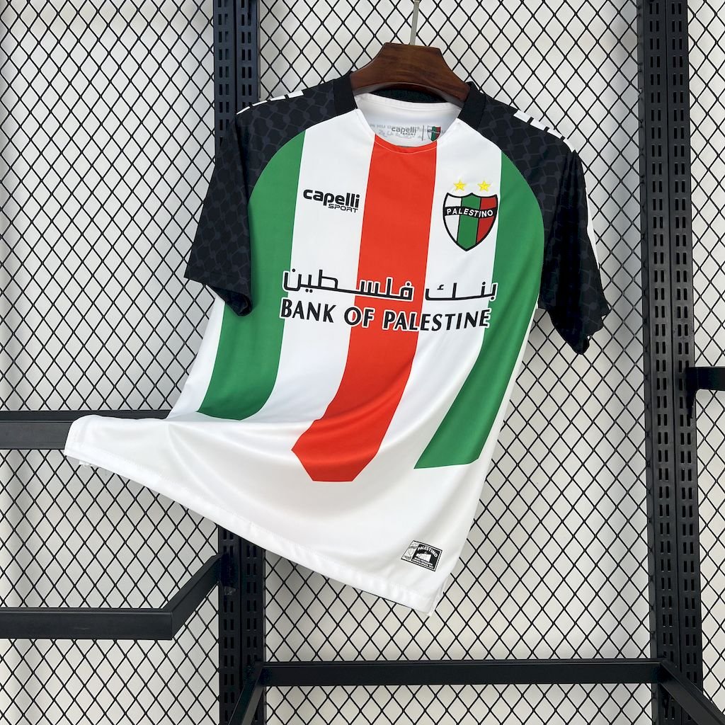 CAMISETA PRIMERA EQUIPACIÓN PALESTINO 2025 VERSIÓN FAN