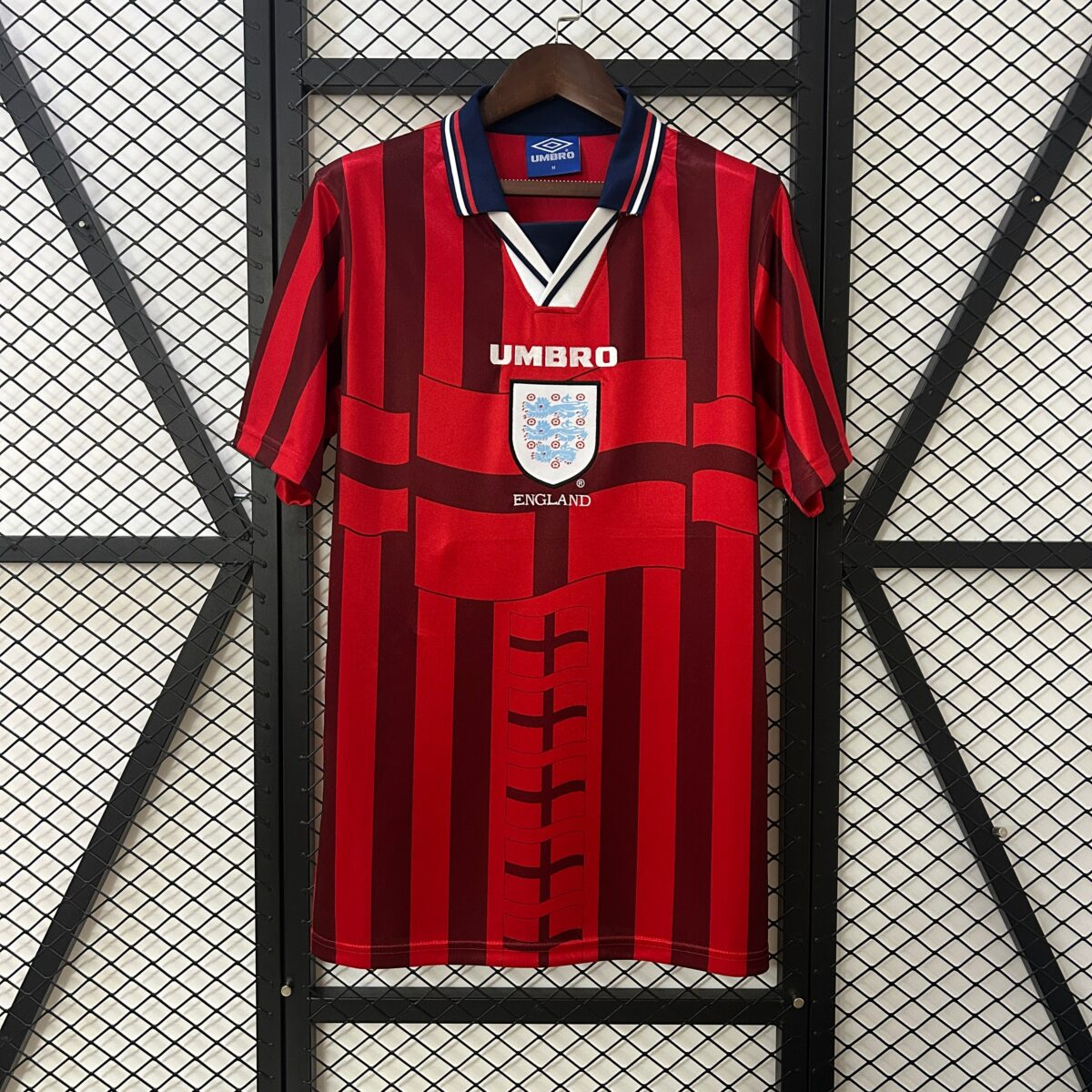 CAMISETA SEGUNDA EQUIPACIÓN INGLATERRA 1998