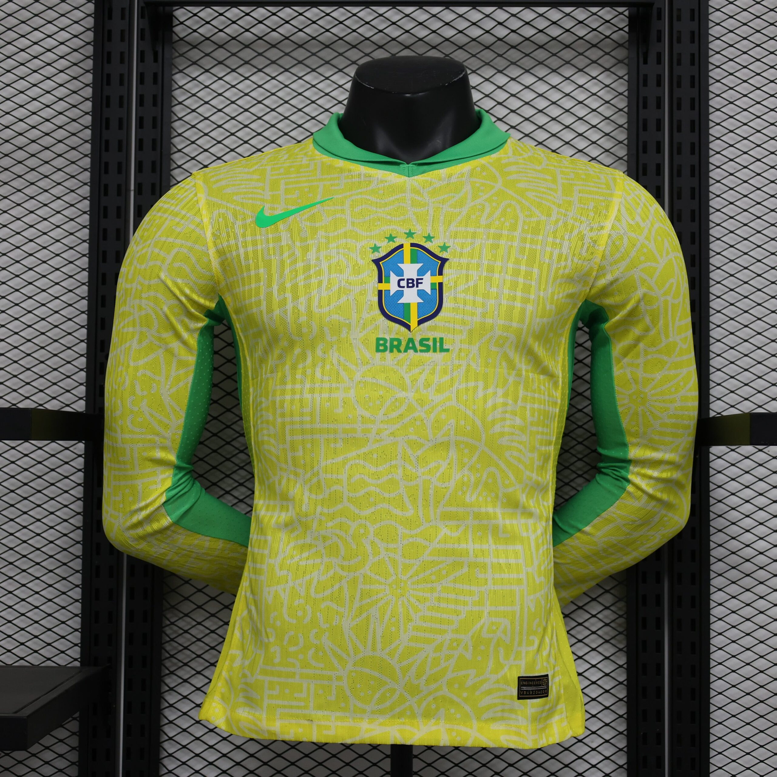CAMISETA PRIMERA EQUIPACIÓN BRASIL 2024 VERSIÓN JUGADOR - Imagen 9