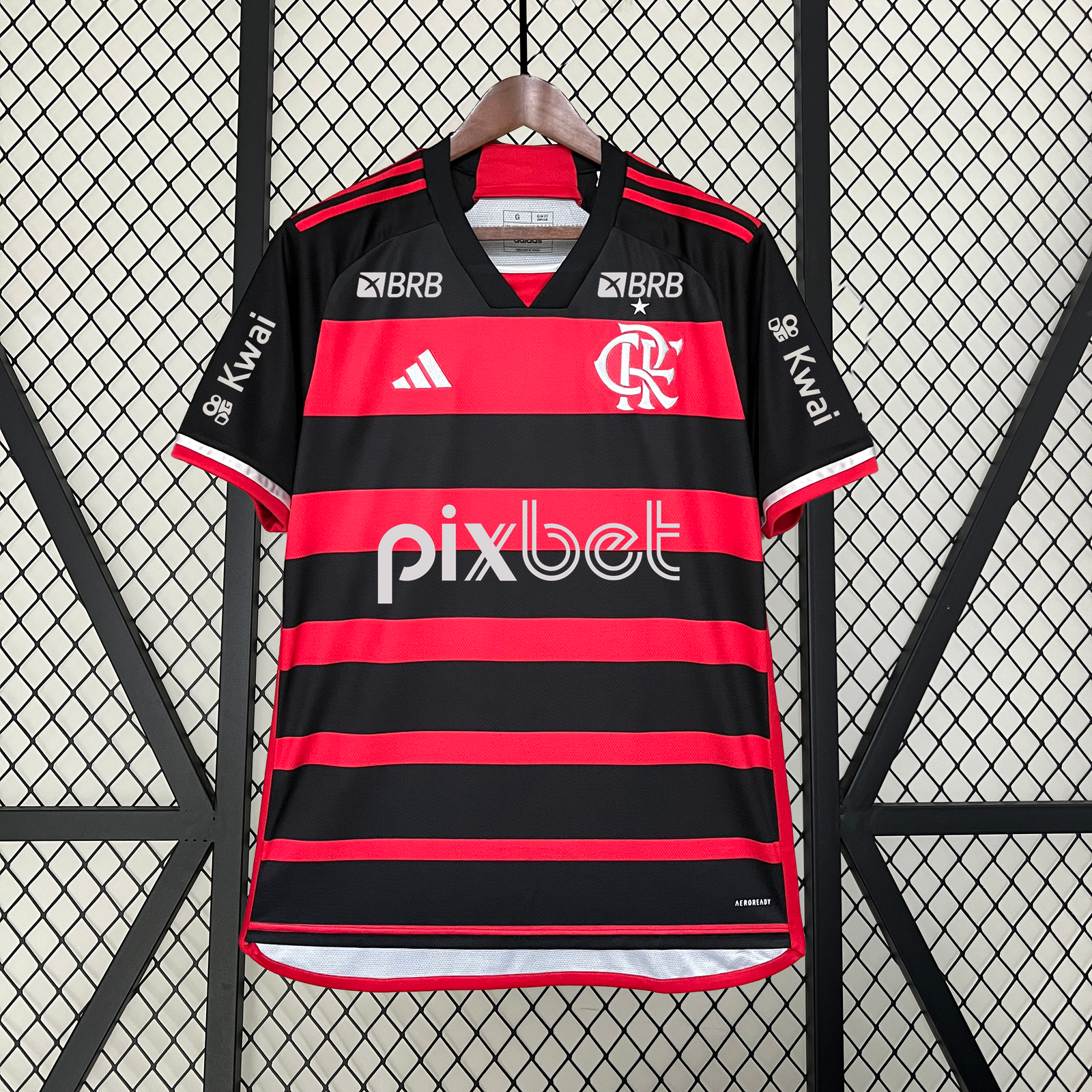 CAMISETA PRIMERA EQUIPACIÓN FLAMENGO 2024 VERSIÓN FAN - Imagen 9