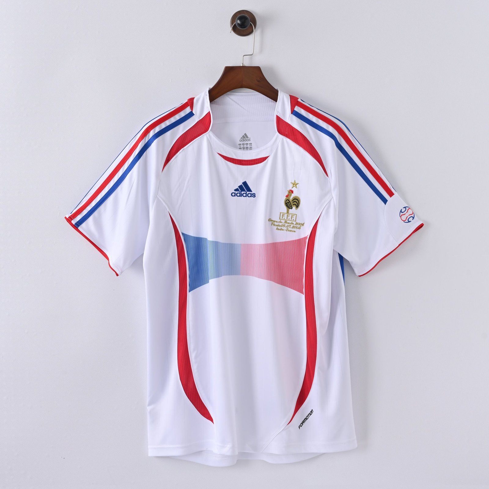 CAMISETA SEGUNDA EQUIPACIÓN FRANCIA 2006