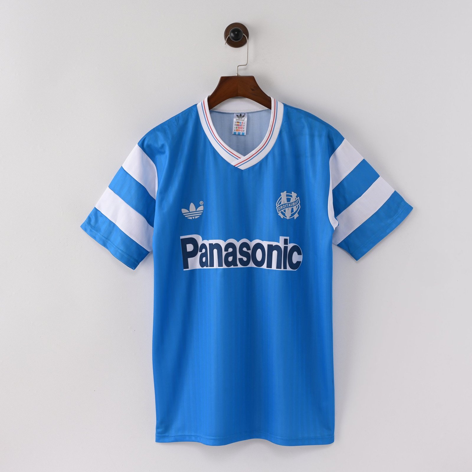 CAMISETA SEGUNDA EQUIPACIÓN MARSELLA 1989/91