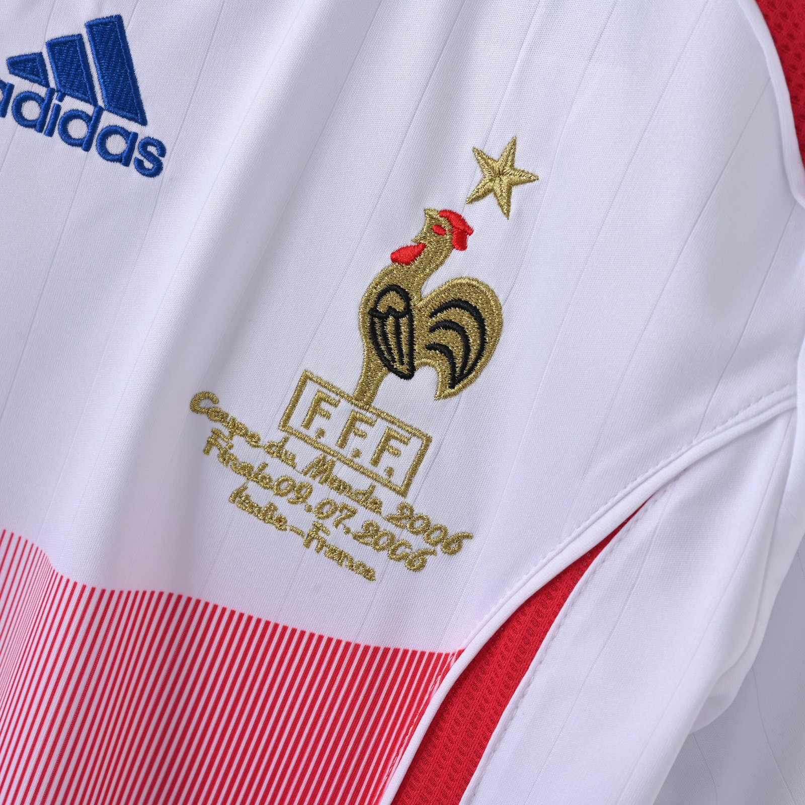CAMISETA SEGUNDA EQUIPACIÓN FRANCIA 2006 - Imagen 3