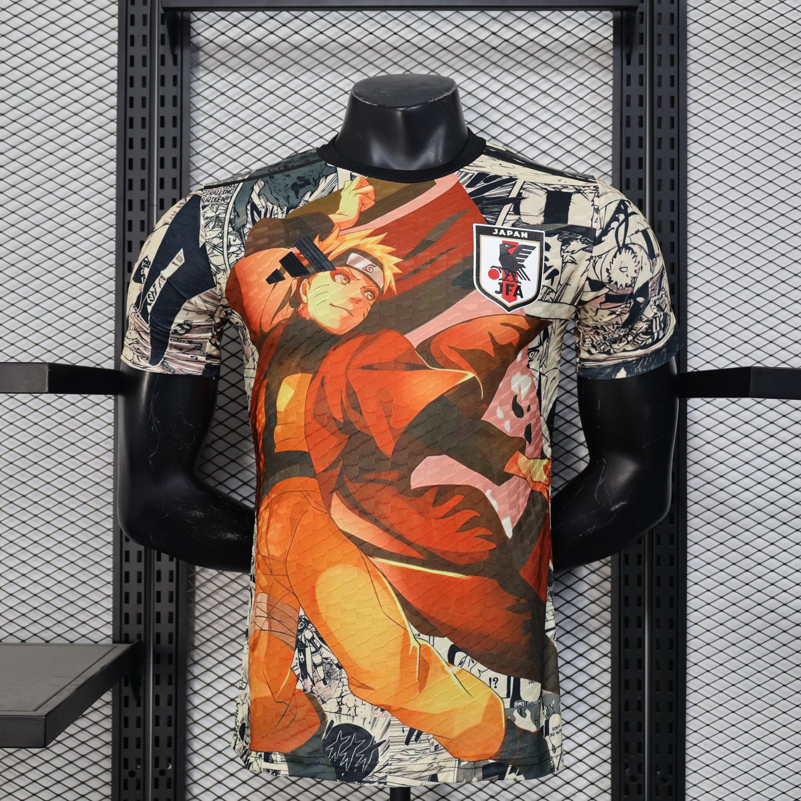 CAMISETA CONCEPTO JAPÓN x NARUTO VERSIÓN JUGADOR